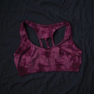 Tie-Dye Caged Sports Bra